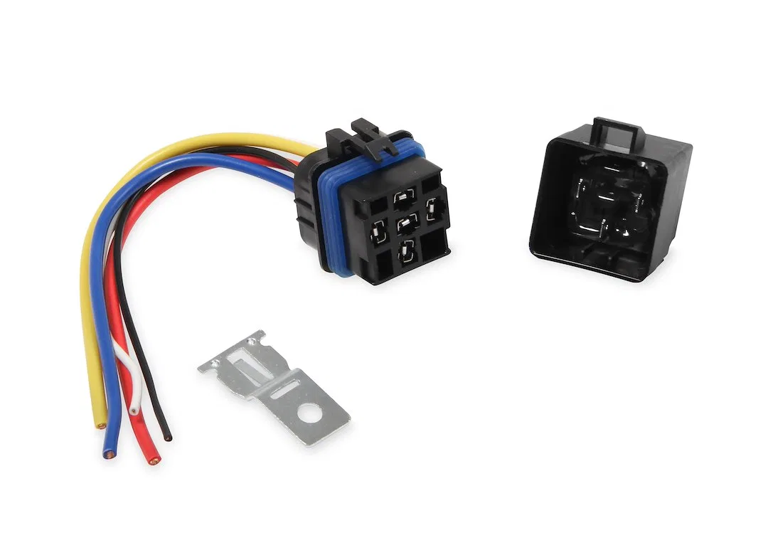 40100G – MR GASKET Fuel Pump Relay, 30 Amp Continuous/ 40 Amp Momentary 12 Volts Spade Terminal Weatherproof With 40 ...